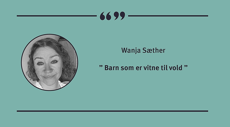 Barn som er vitne til vold